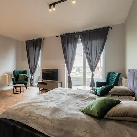 Daire Horyzont Apartamenty- Studio- Sauna&fitness -baltycka 2- Sniadania Kolobrzeg