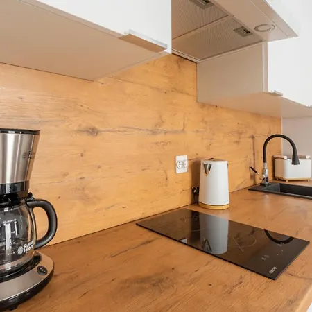 Daire Horyzont Apartamenty- Studio- Sauna&fitness -baltycka 2- Sniadania