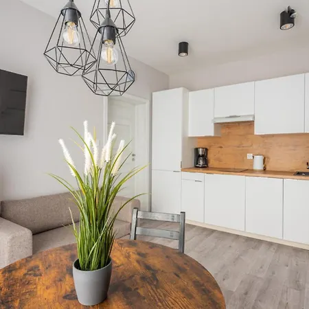 Daire Horyzont Apartamenty- Studio- Sauna&fitness -baltycka 2- Sniadania