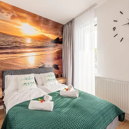 Lägenhet Horyzont Apartamenty- Studio- Sauna&fitness -baltycka 2- Sniadania Kołobrzeg